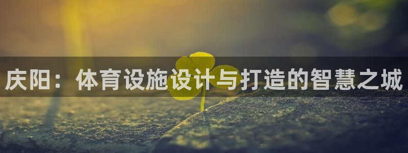 意昂4代理：庆阳：体育设施设计与打造的智慧之城